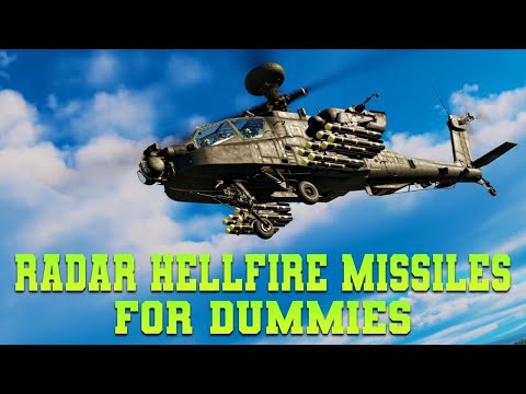 How To Use The Apache's Hellfire Radar Missiles The Easy Way! | DCS World