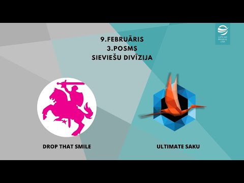 LFL 2019/20 | 3. posms | Sieviešu divīzija | Ultimate Saku vs Drop That Smile