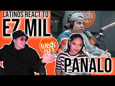 Latinos react to Ez Mil FOR THE FIRST TIME | "Panalo" LIVE on the Wish USA Bus| REACTION