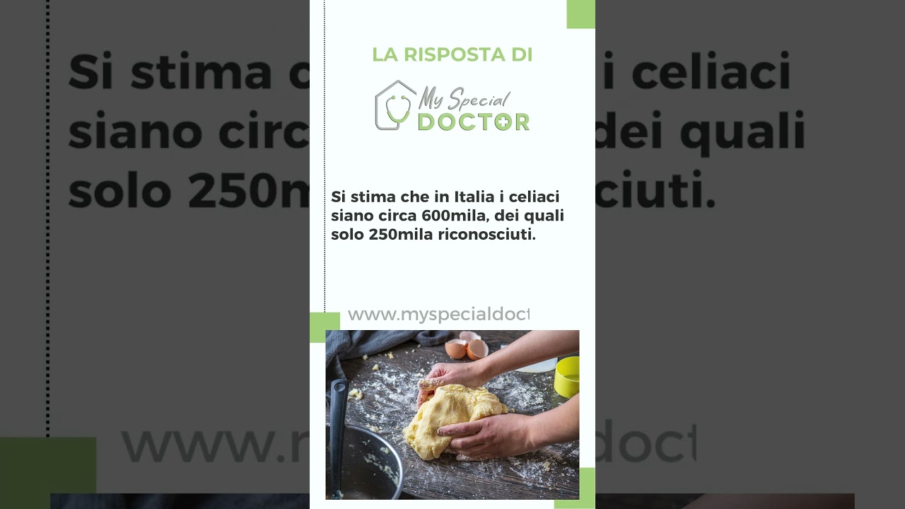 57 - In Italia i casi di celiachia non diagnosticati sono più del doppio di quelli noti?