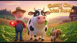 Greedy Cow and Wise Famer | Bedtime Stories for Kids | English Stories for Kids| Moral stories