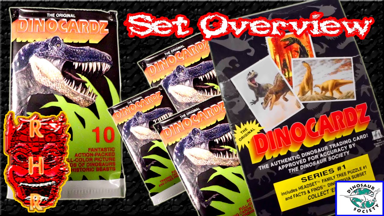 1992 DinoCardZ - The Dinosaur Society Set Overview