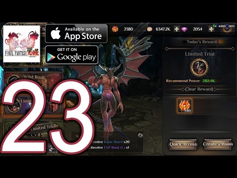 FINAL FANTASY AWAKENING Android iOS Walkthrough - Part 23 - Chapter 7: Between Light & Shadow, TD.