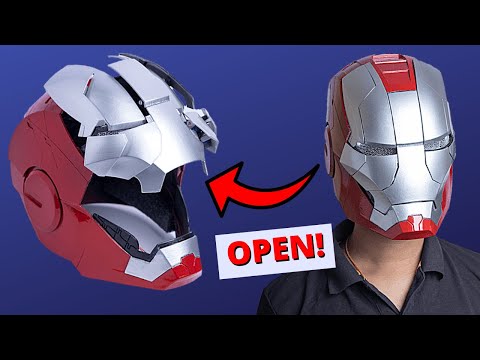 MK5 Iron Man Helmet that OPENS! [How To Make]