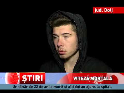 Un tânăr a murit într-un cumplit accident produs în Dolj