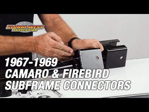 Subframe Connectors for 1967-1969 Camaro & Firebirds | Convertibles too!