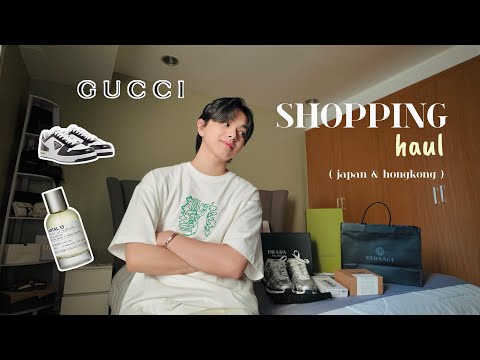 JAPAN & HONG KONG shopping haul | Gucci, Prada, Versace and more! | Ethan David
