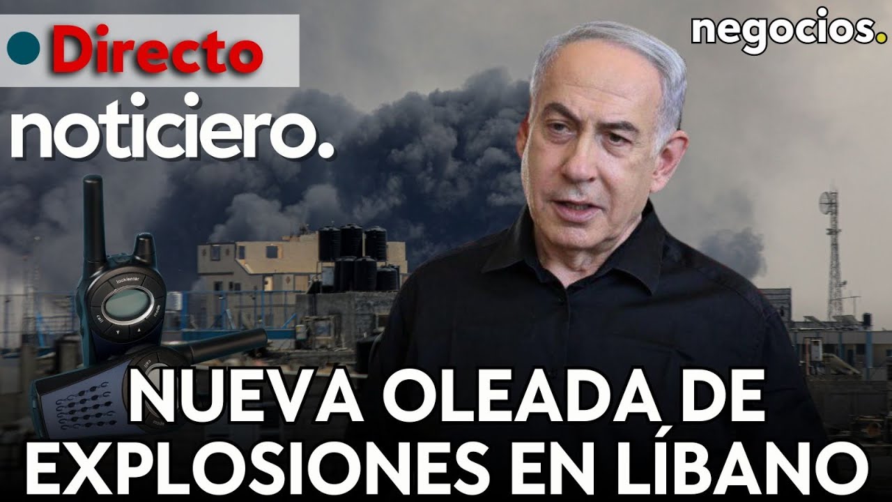 NOTICIERO: nueva oleada de explosiones en Líbano, Reino Unido convoca al embajador ruso y Trump