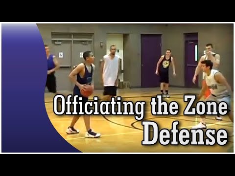 How to Officiate (Referee) Basketball  - Zone Defense featuring Bob Scofield
