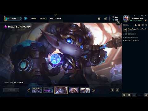 Crafting Hextech Poppy