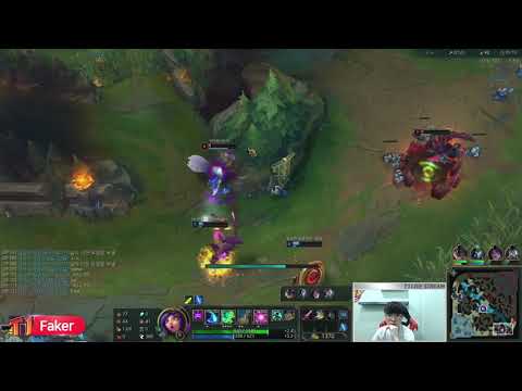 SKT T1 Faker Neeko vs Ahri Mid (4/21/2019)