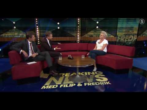 Eva Dahlgren ang. Bedårande Barn - Breaking News, Kanal5 (2016-09-08)