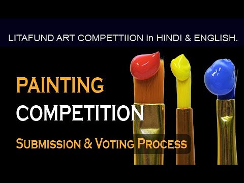 litafund online painting contest Voting submission information competition art drawing 2020 Judging