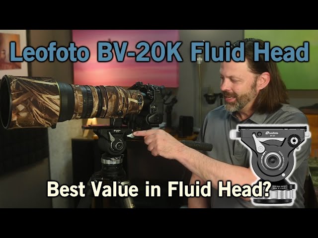 Leofoto BV-20 (Lever-Release Clamp) Pro Fluid Video Head Leofoto BV-20 (Lever-Release Clamp) Pro Fluid Video Head