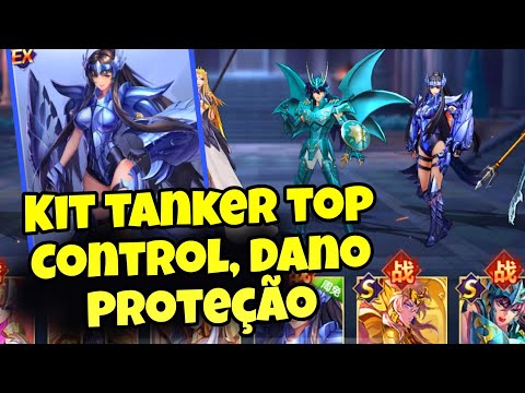 Fixará no Meta Partita de Coruja Reforço p/ Build Tanker e Controle - Saint Seiya Awakening