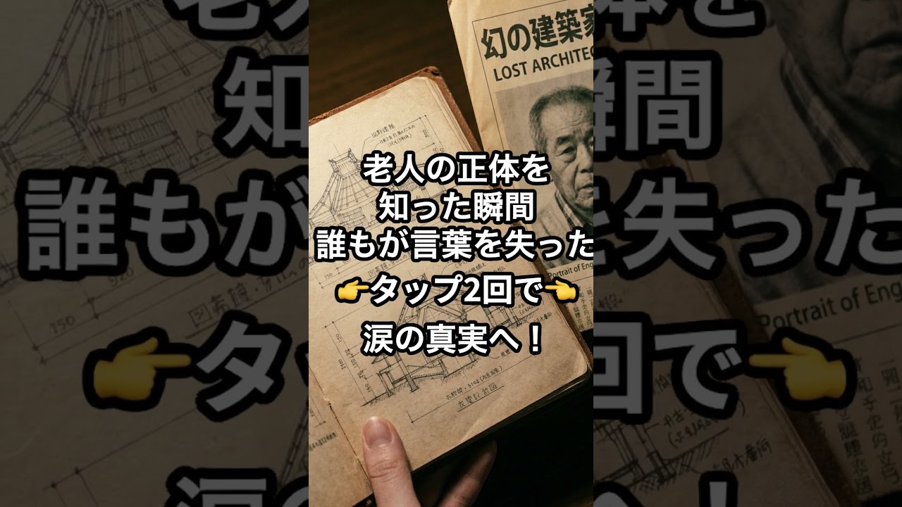 【感動】老人をバカにした若者たち…だがその正体を知った瞬間、全員が泣いて謝罪した#shorts #ショート動画