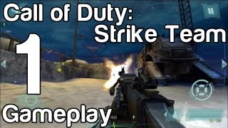 Call of Duty: Strike Team Gameplay Part 1 - Mission 1 - Europa Falls iPhone iPad iOS