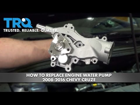 How to Replace Engine Water Pump 2008-2016 Chevrolet Cruze