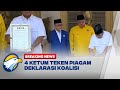 BREAKING NEWS Momen 4 Ketum Parpol Teken Piagam Deklarasi Koalisi Dukung Prabowo Di Pilpres 2024