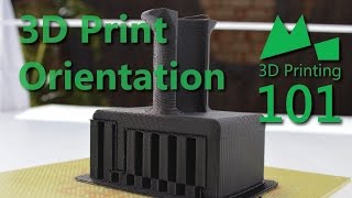 The Best Way to Orient your 3D Prints - 3D Printing 101 - 2015