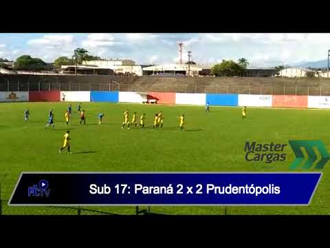 Amistoso Sub 17: Paraná 2 x 2 Prudentópolis FC - PFCTV