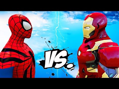 IRON MAN VS SPIDERMAN - EPIC SUPERHEROES BATTLE Video