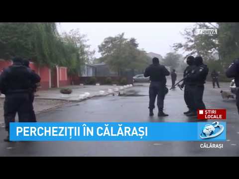Știri Locale - Percheziții în Călărași