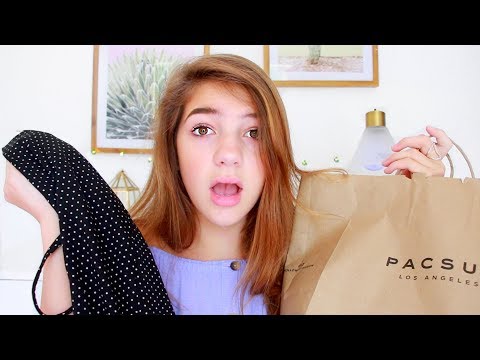 I tried shopping at stores I've never been to: Pacsun