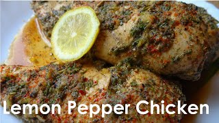 Lemon Pepper Chicken | Baked Lemon Pepper Chicken Breasts - Easy Baked Chicken Recipe