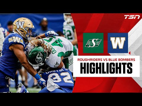 CFL Week 14: Saskatchewan Roughriders vs. Winnipeg Blue Bombers | FULL HIGHLIGHTS