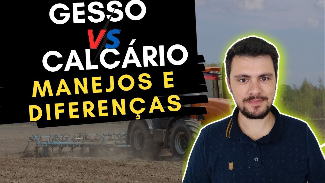 Saiba a diferença entre os benefícios do GESSO X CALCÁRIO
