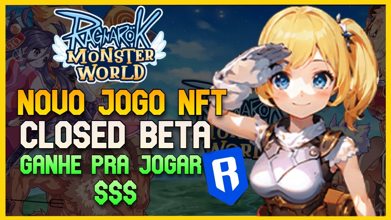 Ragnarok Monster World - Novo Jogo NFT Grátis da Ronin - Closed Beta Faça seu Registro
