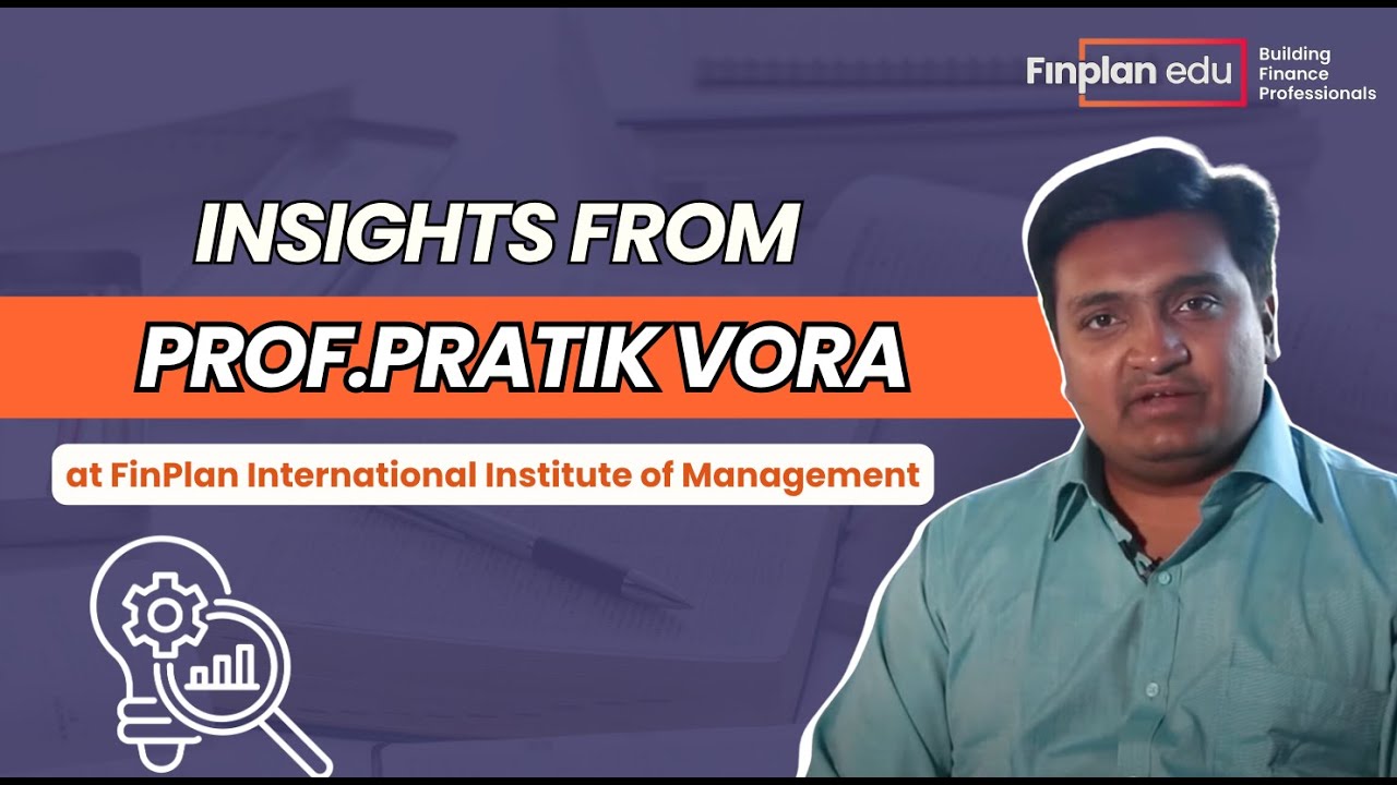 Prof.Pratik Vora recommends FINPLAN - YouTube