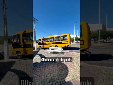 Olha o amarelo chegando em Aiuaba Ceará