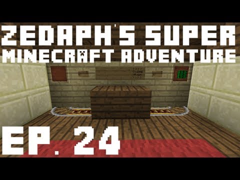 Zedaph's Super Minecraft Adventure: E24 - Tunneling Fun-eling