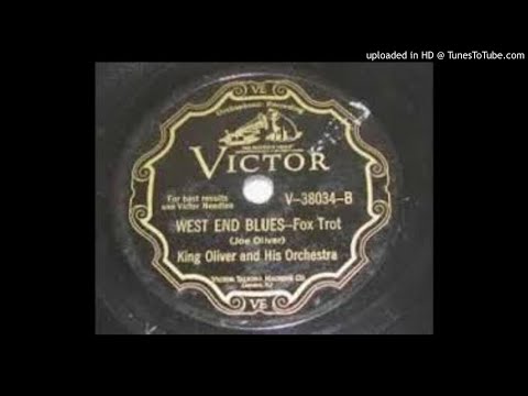 King Oliver And His Orchestra "West End Blues"  (1929) - Victor V38034.