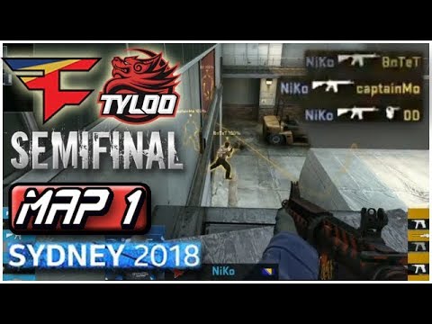 NiKO Smart Boost Play! Rain Hero B Hold! FaZe Highlights VS Tyloo/SemiFinal/Map 1