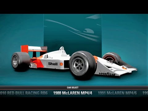 F1 2017 All Classic F1 Cars List HD