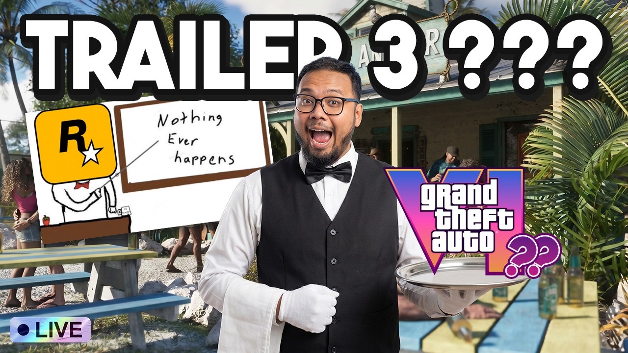 TRAILER 3 GTA! - Mana LER?! Ngobrol Sembari Main (Podcast GTA)
