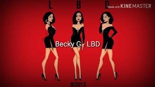 Becky G - LBD (Lyric)