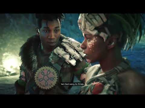 Horizon Forbidden West(PS4 PRO) -Part 24 -Exploring the Sacred Cave - Overriding the Repair Bay Core