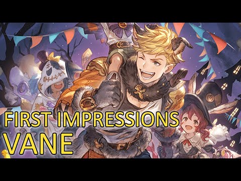【Granblue Fantasy】First Impressions on Vane (Halloween ver.)