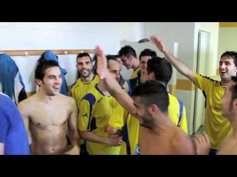 Celebracion vestuario play off