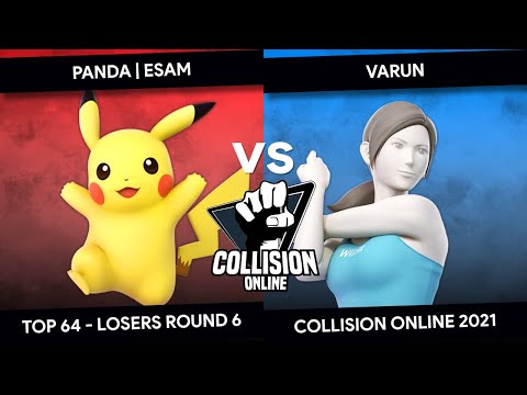 Collision Online 2021 - ESAM (Pikachu) vs Varun (Wii Fit Trainer) - Top 64 - Losers Round 6