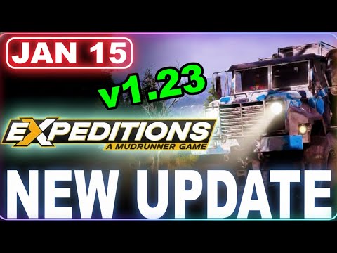 Expeditions MudRunner Update 1.23 Patch – Massive Fixes, Smoother Driving & Better Physics!