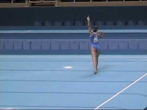 [HDp60] Alona Kvasha (UKR) Floor Team Final 2004 Athens Olympic Test Event