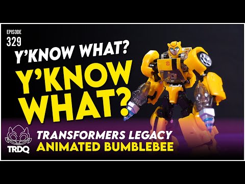 TRDQ: Transformers Legacy United - Animated Bumblebee Review