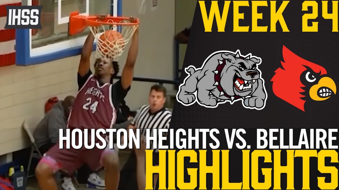 Houston Heights vs Bellaire Basketball Highlights | 17-Game Win Streak