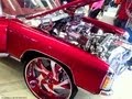 Candy Red 71 Donk Impala Vert on 30" Forgiatos ...