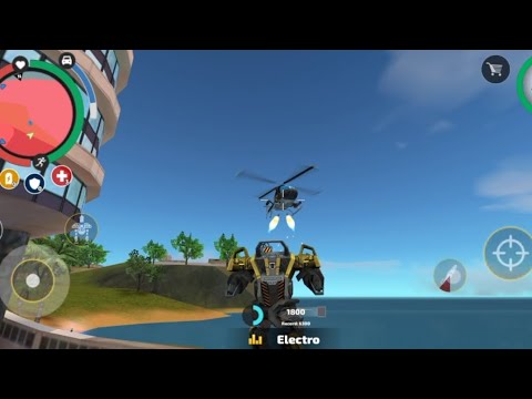 ROPE HERO Robot Machine -10 Helicopter Blast 💥😱 Tabahi Macha Di #1 Full Gameplay 👑